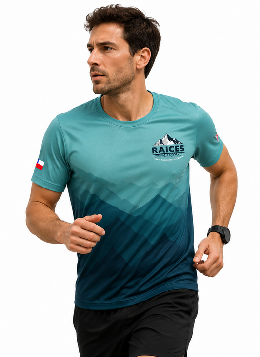 Polera Deportiva Raíces Trail Running Valdivia