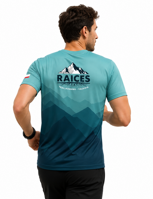 Polera Deportiva Raíces Trail Running Valdivia